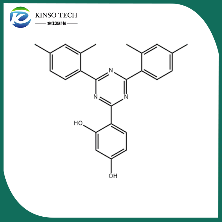 2- (2,4-dihydroxyphenyl) -4,6-bis (2,4-dimethylphenyl) -1,3,5-triazine CAS 1668-53-7