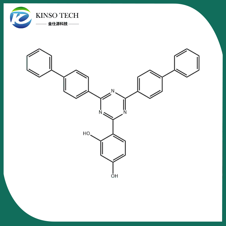 2- (2,4-dihydroxyphenyl) -4,6-bis (4-biphenylyl) -1,3,5-triazine CAS 182918-16-7