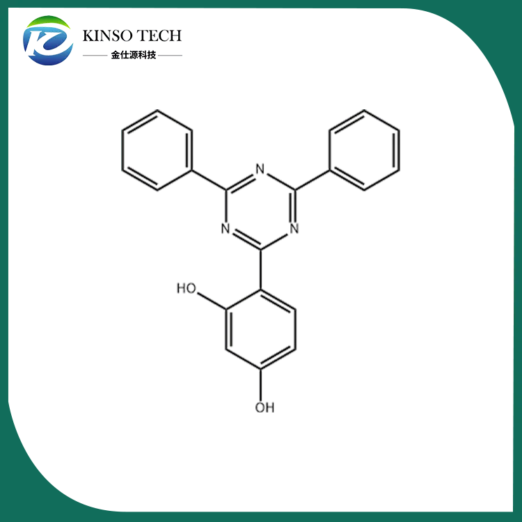 2- (2,4-dihydroxyphenyl) -4,6-diphenyl-1,3,5-triazine CAS 38369-95-8