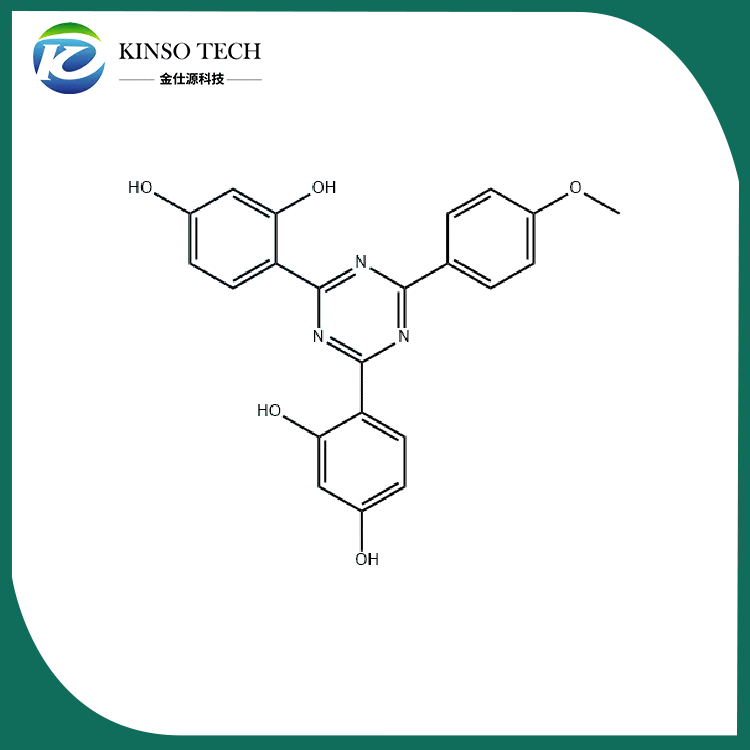 2- (4-methoxyphenyl) 4,6-bis- (2,4-dihydroxyphenyl) -1,3,5-triazine CAS 1440-00-2