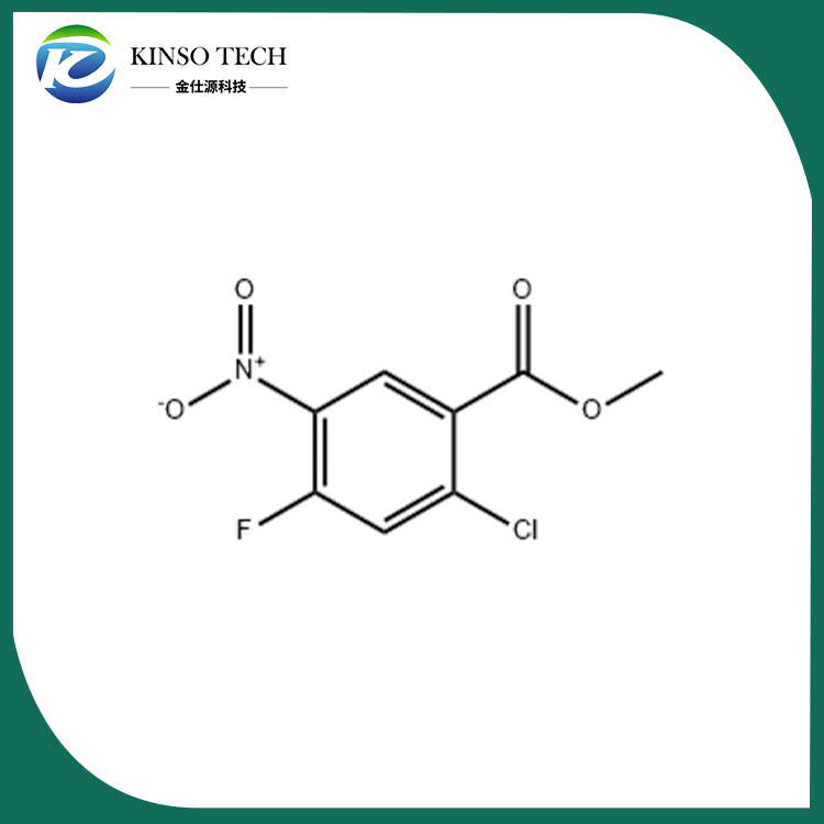 2-Chloro-4-fluoro-5-nitro-benzoic กรดเมทิลเอสเตอร์ CAS 85953-30-6